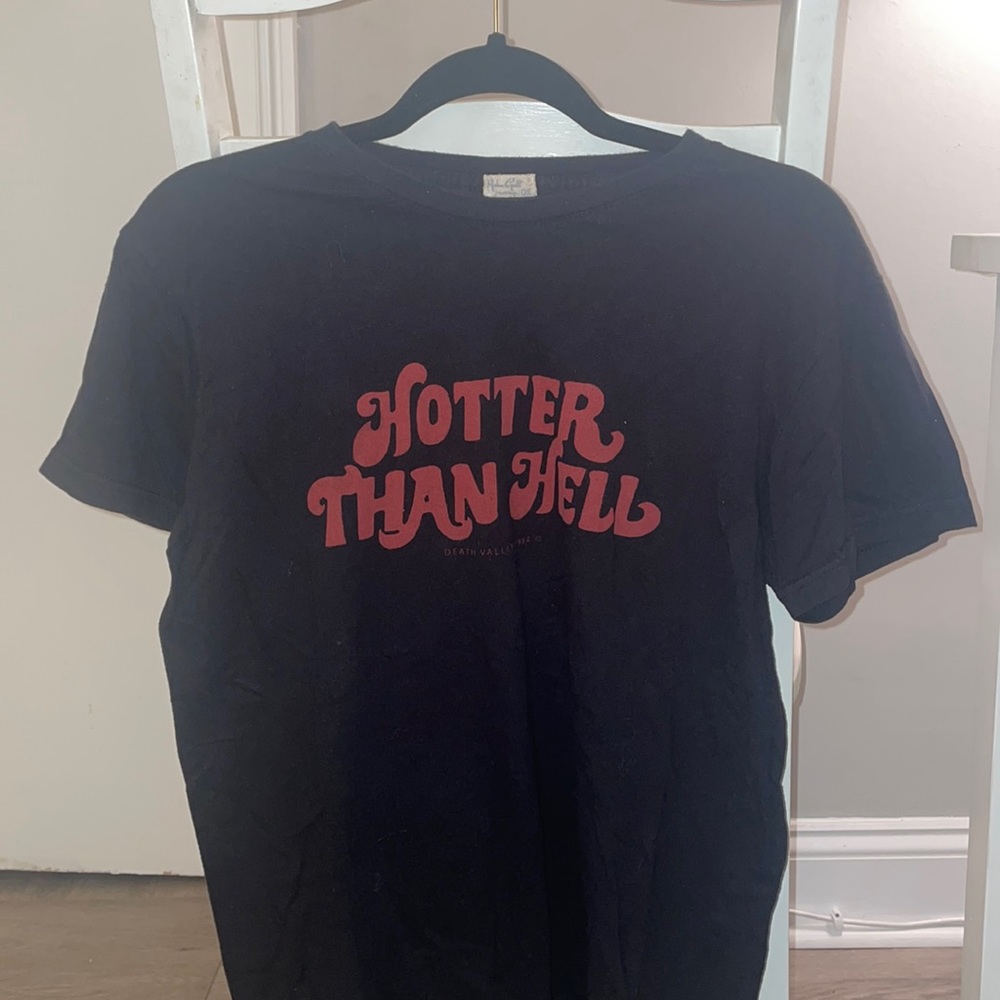 Black Brandy Melville Graphic Tee